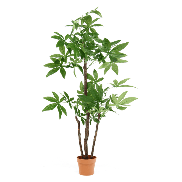 室内をおしゃれにする鉢植えタイプフェイクグリーンパキラ スタンダード大型:送料無料