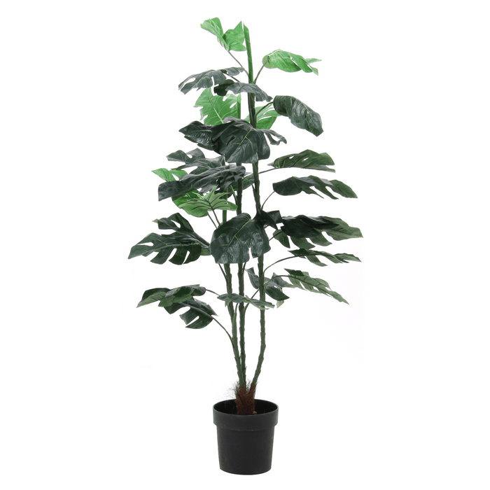 室内をおしゃれにする鉢植えタイプフェイクグリーン スプリット幅50cm 大型:送料無料