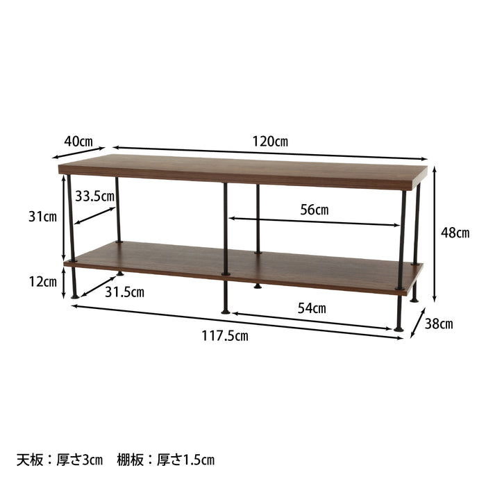 工具不要・組立簡単！EZBOTV台120幅：送料無料