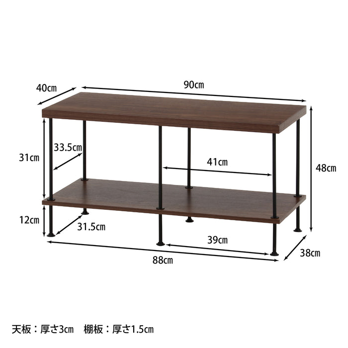 工具不要・組立簡単！EZBOTV台90幅：送料無料