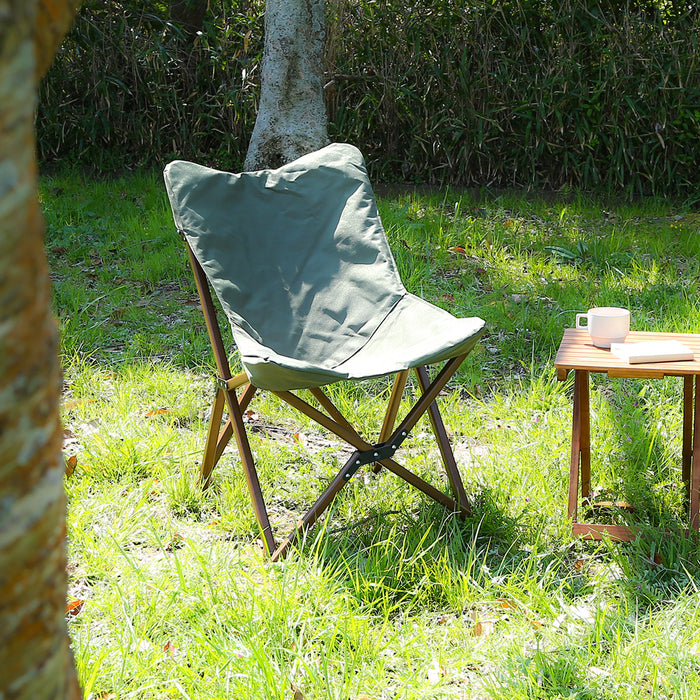 キャンプやアウトドアに 折りたたみ椅子：送料無料