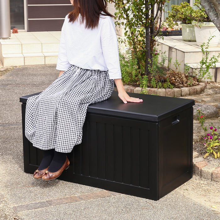 防水設計の大型収納ボックス270L：送料無料