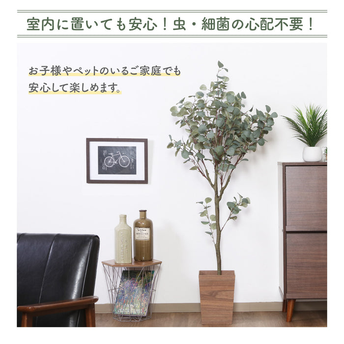 高級感あるジョイント式鉢植えタイプ大型フェイクグリーン【ユーカリ】-Good Slope — GoodSlope