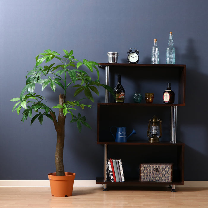 室内をおしゃれにする鉢植えタイプフェイクグリーンパキラ 朴の木タイプ大型：送料無料