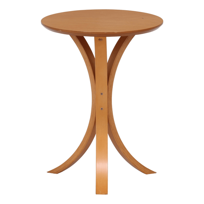 曲木が美しいサイドテーブル：送料無料